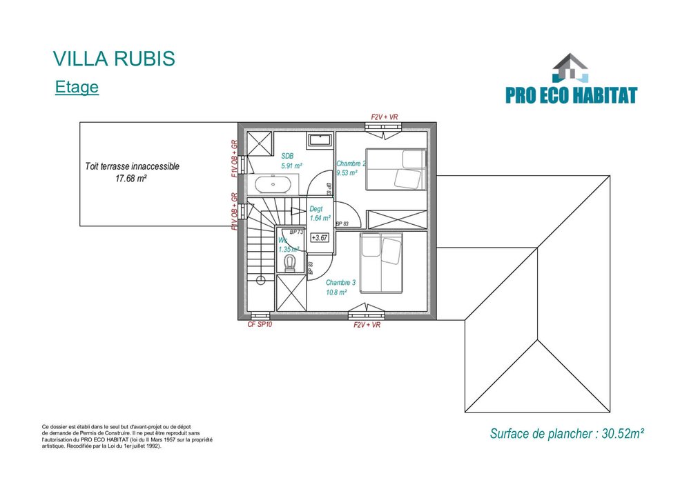 Plan Construction Maison Montpellier • Pro Eco Habitat
