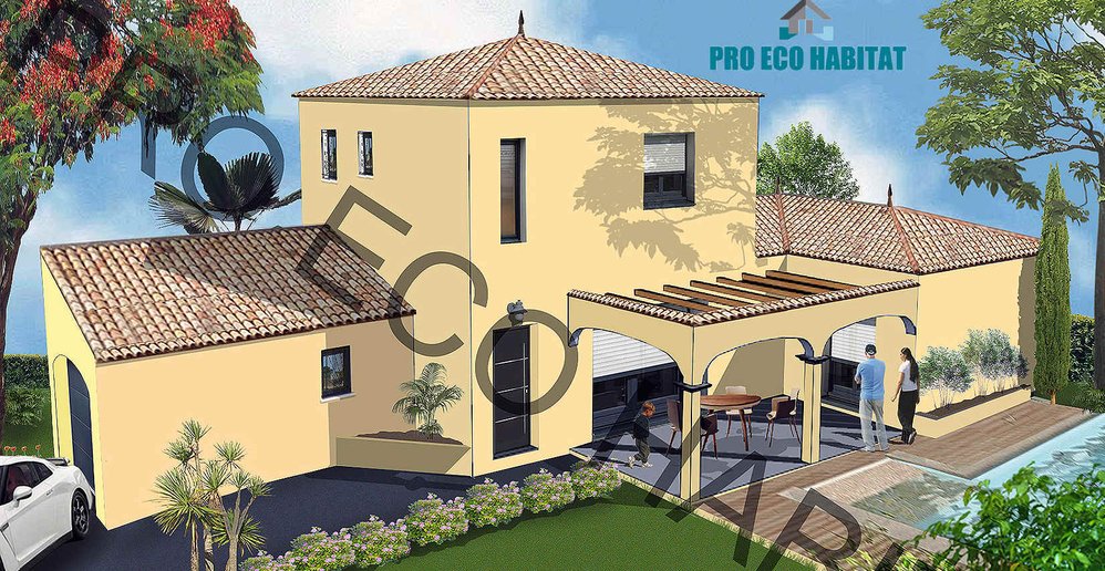 Construction Maison Méditérannéenne Montpellier • Pro Eco Habitat